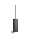 Gessi Ingranaggio porta scopino nero in Pietra sinterizzata 63820